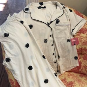 Kate Spade NY summer PJ set sz Med NWT